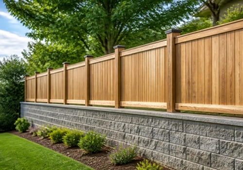 Building a Timber Fence on a Retaining Wall: Posts, Barriers and Height Rules